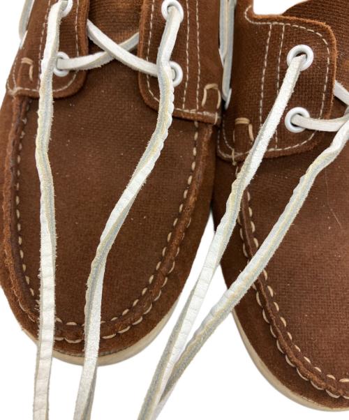 PARABOOT（パラブーツ）PARABOOT (パラブーツ) デッキシューズ ブラウン サイズ:26の古着・服飾アイテム