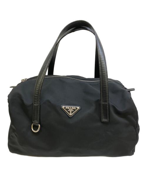 PRADA（プラダ）PRADA (プラダ) ミニボストンバッグ ブラックの古着・服飾アイテム