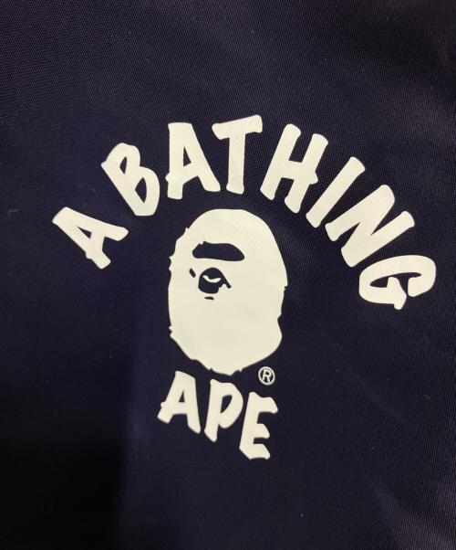 A BATHING APE（アベイシングエイプ）A BATHING APE (ア ベイシング エイプ) スタジャン ネイビー サイズ:XLの古着・服飾アイテム