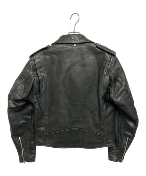 PERFECTO by Schott（パーフェクト バイ ショット）PERFECTO by Schott (パーフェクト バイ ショット) レザーライダースジャケット ブラック サイズ:M（40）の古着・服飾アイテム