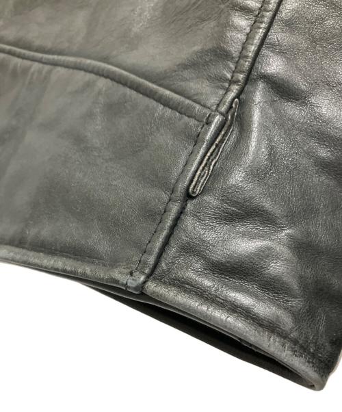 PERFECTO by Schott（パーフェクト バイ ショット）PERFECTO by Schott (パーフェクト バイ ショット) レザーライダースジャケット ブラック サイズ:M（40）の古着・服飾アイテム