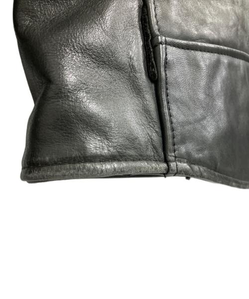 PERFECTO by Schott（パーフェクト バイ ショット）PERFECTO by Schott (パーフェクト バイ ショット) レザーライダースジャケット ブラック サイズ:M（40）の古着・服飾アイテム