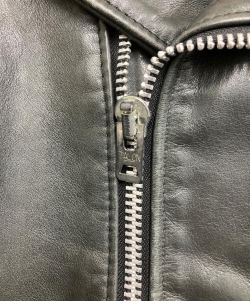 PERFECTO by Schott（パーフェクト バイ ショット）PERFECTO by Schott (パーフェクト バイ ショット) レザーライダースジャケット ブラック サイズ:M（40）の古着・服飾アイテム