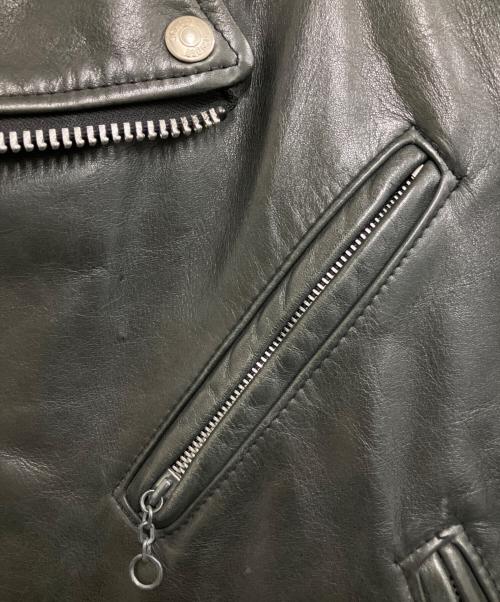 PERFECTO by Schott（パーフェクト バイ ショット）PERFECTO by Schott (パーフェクト バイ ショット) レザーライダースジャケット ブラック サイズ:M（40）の古着・服飾アイテム