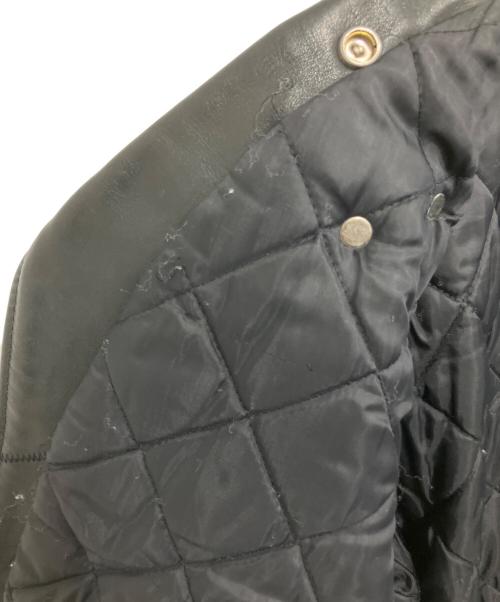 PERFECTO by Schott（パーフェクト バイ ショット）PERFECTO by Schott (パーフェクト バイ ショット) レザーライダースジャケット ブラック サイズ:M（40）の古着・服飾アイテム