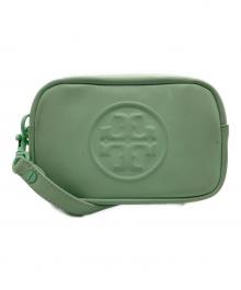 TORY BURCH（トリーバーチ）の古着「ショルダーポーチ」｜グリーン