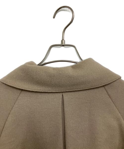 anuans（アニュアンス）anuans (アニュアンス) ウールロングトレンチコート ベージュ サイズ:Freeの古着・服飾アイテム