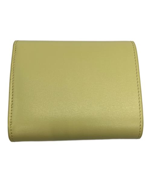 CELINE（セリーヌ）CELINE (セリーヌ) 3つ折り財布 イエローの古着・服飾アイテム