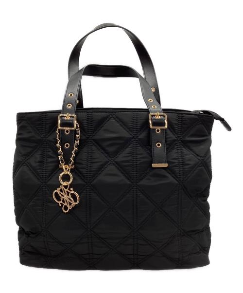 RANDA（ランダ）RANDA (ランダ) キルティングトートバッグ ブラックの古着・服飾アイテム