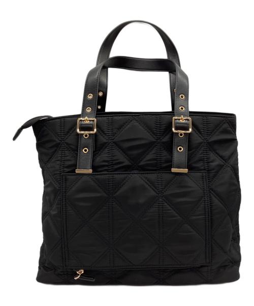 RANDA（ランダ）RANDA (ランダ) キルティングトートバッグ ブラックの古着・服飾アイテム