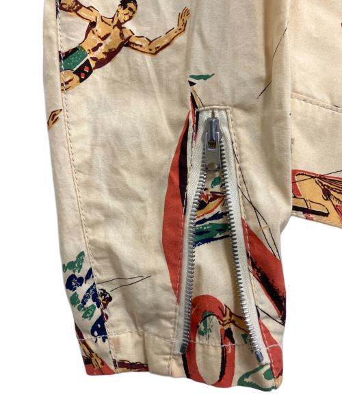 JUNYA WATANABE MAN（ジュンヤワタナベマン）JUNYA WATANABE MAN (ジュンヤワタナベマン) Lewis Leathers (ルイスレザース) ジップブルゾン ベージュ サイズ:Lの古着・服飾アイテム