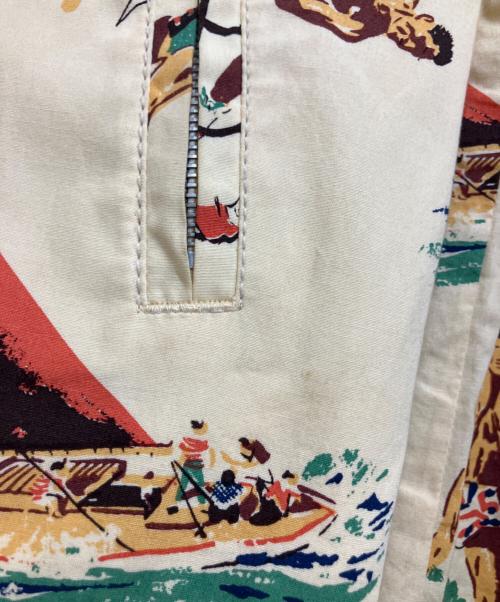 JUNYA WATANABE MAN（ジュンヤワタナベマン）JUNYA WATANABE MAN (ジュンヤワタナベマン) Lewis Leathers (ルイスレザース) ジップブルゾン ベージュ サイズ:Lの古着・服飾アイテム