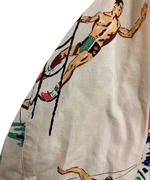 JUNYA WATANABE MAN（ジュンヤワタナベマン）JUNYA WATANABE MAN (ジュンヤワタナベマン) Lewis Leathers (ルイスレザース) ジップブルゾン ベージュ サイズ:Lの古着・服飾アイテム