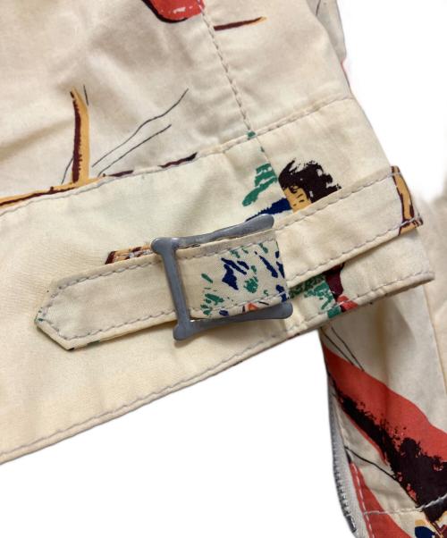 JUNYA WATANABE MAN（ジュンヤワタナベマン）JUNYA WATANABE MAN (ジュンヤワタナベマン) Lewis Leathers (ルイスレザース) ジップブルゾン ベージュ サイズ:Lの古着・服飾アイテム