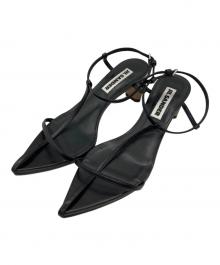 JIL SANDER（ジルサンダー）の古着「サンダル」｜ブラック