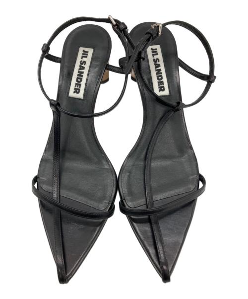 JIL SANDER（ジルサンダー）JIL SANDER (ジルサンダー) サンダル ブラック サイズ:23の古着・服飾アイテム