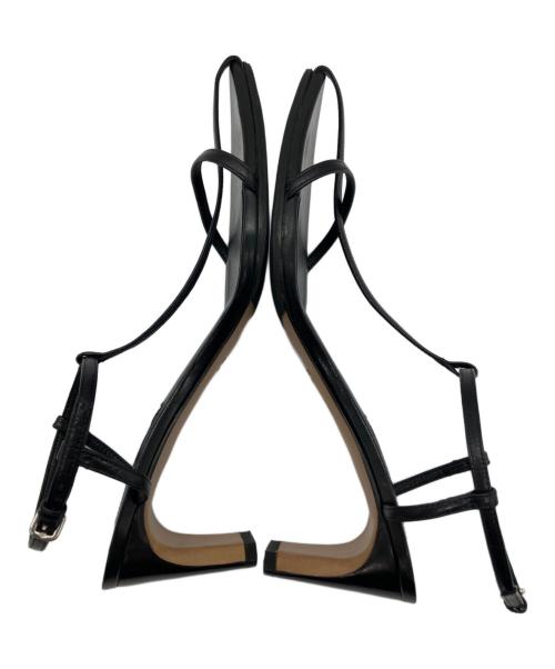 JIL SANDER（ジルサンダー）JIL SANDER (ジルサンダー) サンダル ブラック サイズ:23の古着・服飾アイテム