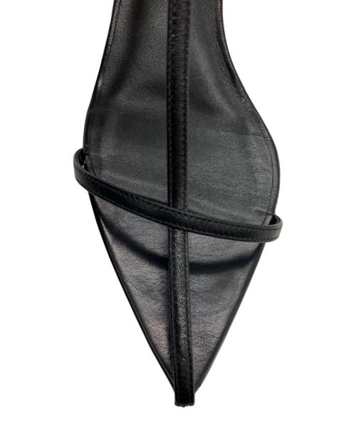 JIL SANDER（ジルサンダー）JIL SANDER (ジルサンダー) サンダル ブラック サイズ:23の古着・服飾アイテム