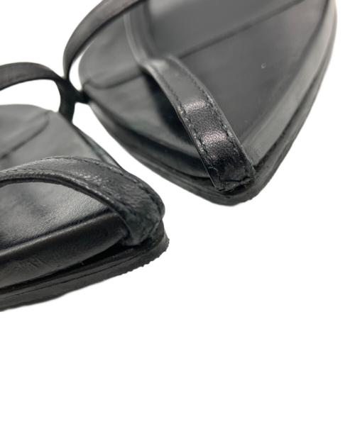 JIL SANDER（ジルサンダー）JIL SANDER (ジルサンダー) サンダル ブラック サイズ:23の古着・服飾アイテム