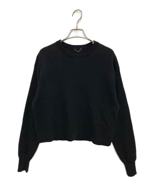 DEUXIEME CLASSE（ドゥーズィエム クラス）DEUXIEME CLASSE (ドゥーズィエム クラス) Washable Wool クルーネック プルオーバー ブラック サイズ:Freeの古着・服飾アイテム