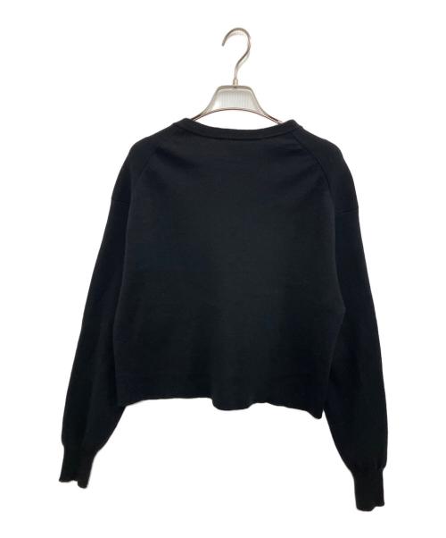 DEUXIEME CLASSE（ドゥーズィエム クラス）DEUXIEME CLASSE (ドゥーズィエム クラス) Washable Wool クルーネック プルオーバー ブラック サイズ:Freeの古着・服飾アイテム