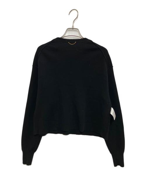 DEUXIEME CLASSE（ドゥーズィエム クラス）DEUXIEME CLASSE (ドゥーズィエム クラス) Washable Wool クルーネック プルオーバー ブラック サイズ:Freeの古着・服飾アイテム
