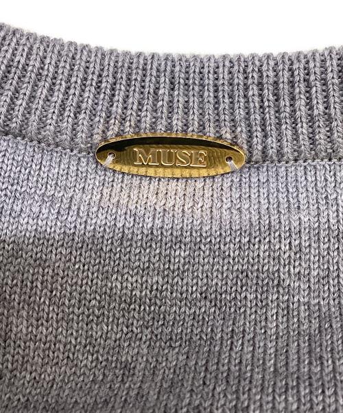 DEUXIEME CLASSE L’allure（ドゥーズィーエムクラスラリュー）DEUXIEME CLASSE L’allure (ドゥーズィーエムクラスラリュー) OPTIMO クルーネック プルオーバー グレー サイズ:Free 未使用品の古着・服飾アイテム