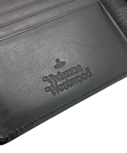 Vivienne Westwood（ヴィヴィアンウエストウッド）Vivienne Westwood (ヴィヴィアンウエストウッド) 2つ折り財布 ブラックの古着・服飾アイテム