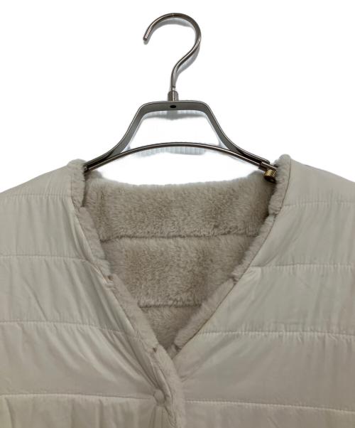 SOEJU（ソージュ）SOEJU (ソージュ) 中綿ジャケット アイボリー サイズ:Freeの古着・服飾アイテム