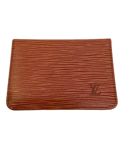 LOUIS VUITTON（ルイ ヴィトン）LOUIS VUITTON (ルイ ヴィトン) パスケース ブラウンの古着・服飾アイテム
