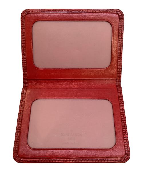 LOUIS VUITTON（ルイ ヴィトン）LOUIS VUITTON (ルイ ヴィトン) パスケース レッドの古着・服飾アイテム