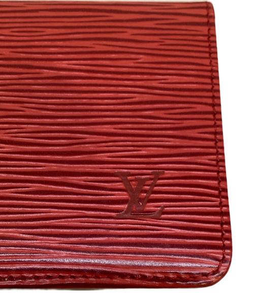LOUIS VUITTON（ルイ ヴィトン）LOUIS VUITTON (ルイ ヴィトン) パスケース レッドの古着・服飾アイテム