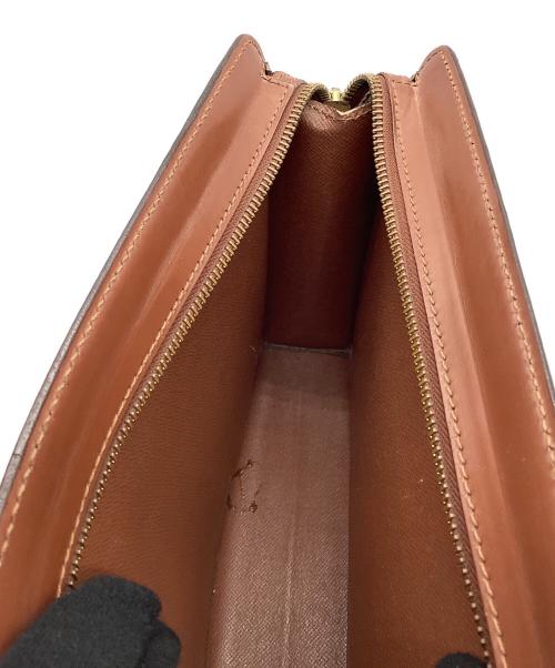 LOUIS VUITTON（ルイ ヴィトン）LOUIS VUITTON (ルイ ヴィトン) クラッチバッグ ブラウンの古着・服飾アイテム