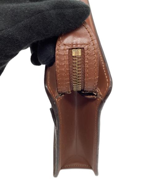 LOUIS VUITTON（ルイ ヴィトン）LOUIS VUITTON (ルイ ヴィトン) クラッチバッグ ブラウンの古着・服飾アイテム