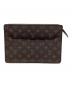 LOUIS VUITTON（ルイ ヴィトン）の古着「クラッチバッグ」｜ブラウン