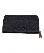 COACHコーチ）の古着「長財布」｜ブラック