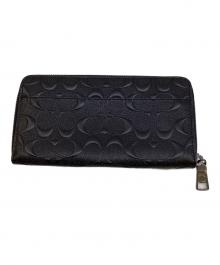 COACH（コーチ）の古着「長財布」｜ブラック
