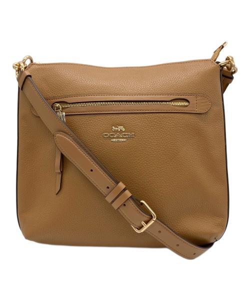 COACH（コーチ）COACH (コーチ) ショルダーバッグ ベージュの古着・服飾アイテム