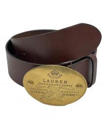 LAUREN RALPH LAUREN（ローレンラルフローレン）の古着「ベルト」｜ブラウン