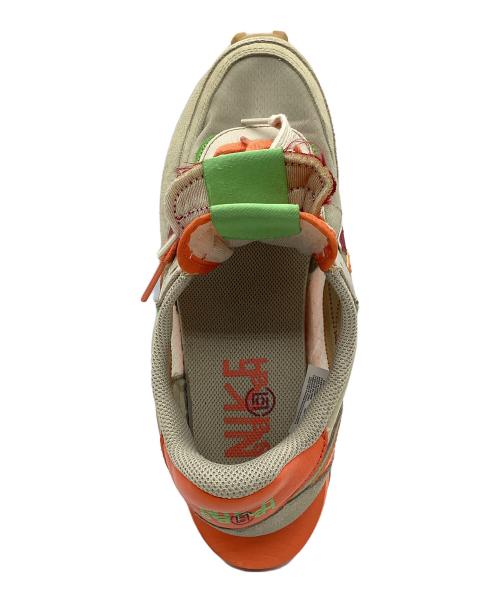 NIKE（ナイキ）NIKE (ナイキ) CLOT (クロット) sacai (サカイ) スニーカー ベージュ×オレンジ サイズ:26の古着・服飾アイテム