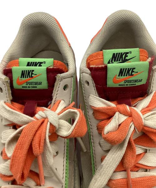NIKE（ナイキ）NIKE (ナイキ) CLOT (クロット) sacai (サカイ) スニーカー ベージュ×オレンジ サイズ:26の古着・服飾アイテム