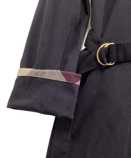 BLUE LABEL CRESTBRIDGE（ブルーレーベルクレストブリッジ）BLUE LABEL CRESTBRIDGE (ブルーレーベルクレストブリッジ) 長袖ワンピース ブラック サイズ:S(36)の古着・服飾アイテム