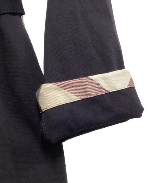 BLUE LABEL CRESTBRIDGE（ブルーレーベルクレストブリッジ）BLUE LABEL CRESTBRIDGE (ブルーレーベルクレストブリッジ) 長袖ワンピース ブラック サイズ:S(36)の古着・服飾アイテム