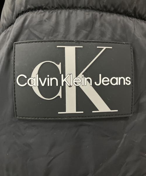 Calvin Klein Jeans（カルバンクラインジーンズ）Calvin Klein Jeans (カルバンクラインジーンズ) 中綿ジャケット ブラック サイズ:1Xの古着・服飾アイテム