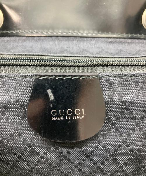 GUCCI（グッチ）GUCCI (グッチ) バンブーリュック ブラックの古着・服飾アイテム