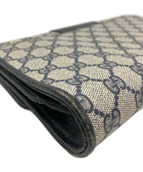 GUCCI（グッチ）GUCCI (グッチ) クラッチバッグ ブラック×ホワイトの古着・服飾アイテム