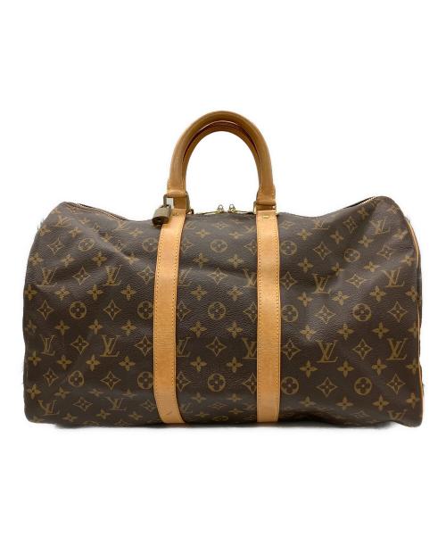 LOUIS VUITTON（ルイ ヴィトン）LOUIS VUITTON (ルイ ヴィトン) トラベルバッグ ブラウンの古着・服飾アイテム