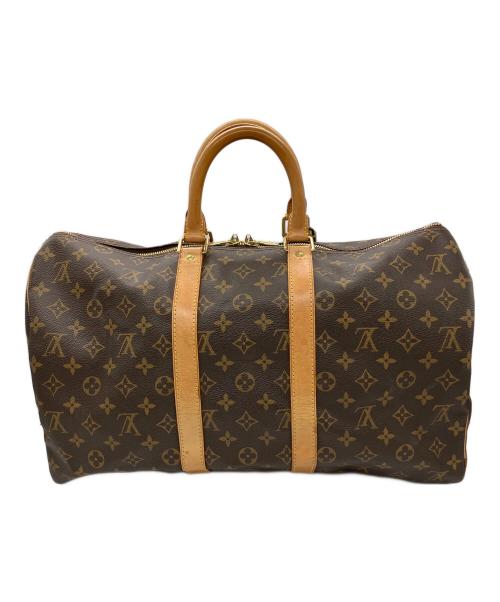 LOUIS VUITTON（ルイ ヴィトン）LOUIS VUITTON (ルイ ヴィトン) トラベルバッグ ブラウンの古着・服飾アイテム