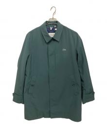 LACOSTE（ラコステ）の古着「キルティングコート」｜グリーン