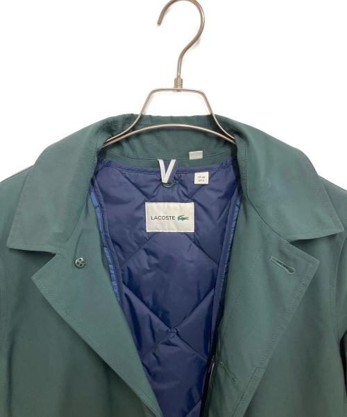 LACOSTE（ラコステ）LACOSTE (ラコステ) キルティングコート グリーン サイズ:Sの古着・服飾アイテム